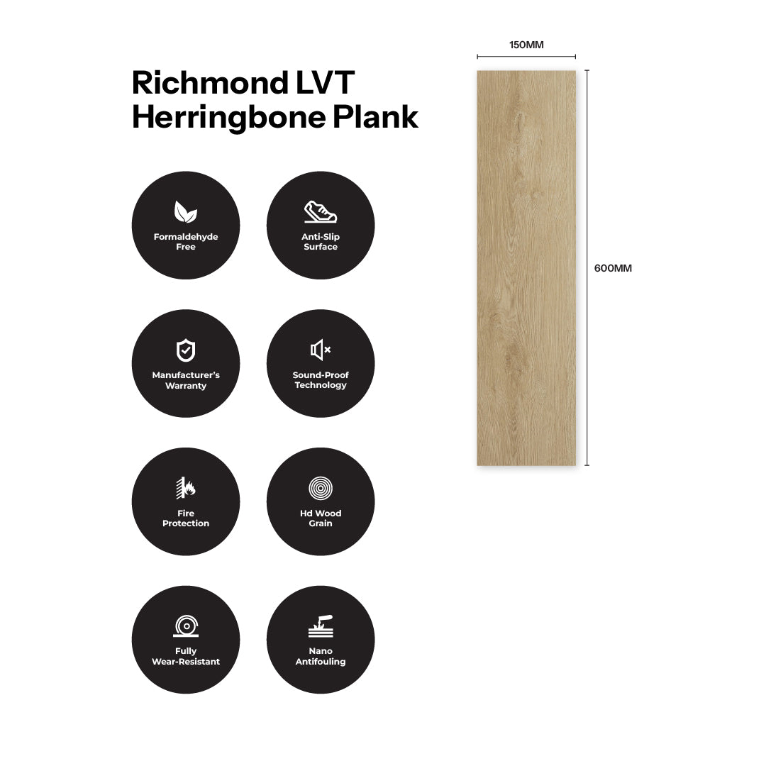 Richmond LVT Herringbone