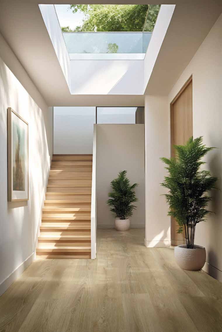 Richmond LVT Comfort Premium Oak flooring in a room (supplier photo)